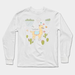 Llama Long Sleeve T-Shirt